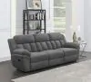 CoasterEssence 609541 Bahrain - Upholstered Motion Sofa - Charcoal