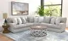 Jackson Furniture Industries 19/34/36/37/38-18 Jackson Furniture Industries 19/34/36/37/38-18 Abraxas - 5 Piece Upholstered Reclining Sectional With 2 Lay-Flat Reclining Seats - Moonstruck