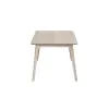 New Classic 40-1651W-D4CT New Classic 40-1651W-D4CT Oscar - Rectangle Table & 4 Chairs - White Ash