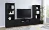 Coaster Fine Furniture 706223-SET Winfield - 3 Piece Entertainment Center TV Stand - Black