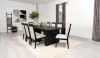 CoasterEssence 108231-S9 Brookmead - 9 Piece Extension Leaf Dining Table Set - Black