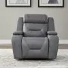 Liberty Furniture 7019BG-12P Chapman - Swivel Glider Recliner P2 - Aline Blue Gray