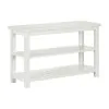 Liberty Furniture 142-OT1030 Liberty Furniture 142-OT1030 Backroads - Sofa Table - Weathered White & Parchment Brown