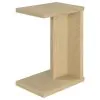 Coaster Fine Furniture 930275 Clower - Engineered Wood C-Shaped Sofa Side Table - Light Oak