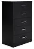 Ashley Furniture EB3392-245 Finch - Five Drawer Chest - 46