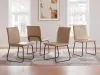 Ashley Furniture D446-02 Pharwynn - Dining Upholstered Side Chair (Set of 4) - Toast