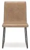 Ashley Furniture D446-02 Pharwynn - Dining Upholstered Side Chair (Set of 4) - Toast