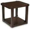 Ashley Furniture T656-3 Ashley Furniture T656-3 Breckington - Rectangular End Table - Dark Brown
