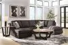 Ashley Furniture PC73404S2 Ashley Furniture PC73404S2 Lentiz - 2-Piece Sectional With RAF Corner Chaise - Onyx