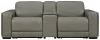 Ashley Furniture U94202S3 Ashley Furniture U94202S3 Correze - Power Loveseat With Console 3 Pc Sectional - Gray