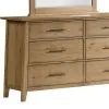 Intercon JK-BR-3006D-GLO-C Jackson - Dresser - Golden Oak