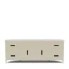 Riverside Furniture 25040 Carmella - Media Console - Pebble Oak
