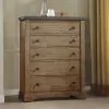 New Classic B403B-070 Augusta - Lift Top Chest - Rustic Brown
