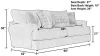 Jackson Furniture Industries 409803-1724/06-2267/06 Lamar - Sofa - Cream