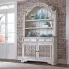 Liberty Furniture 244-DR-HB Magnolia Manor - Hutch & Buffet - Antique White