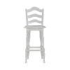 Liberty Furniture 244-B200330 Magnolia Manor - Ladderback Swivel Bar Stool - Antique White
