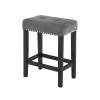 New Classic D400-B3S-GRY Celeste - 4 Piece Dining Set (Theater Bar Table & 3 Stools) - Gray