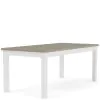 Riverside Furniture 37250 Cora - Rectangular Leg Dining Table - Cloud / Fog