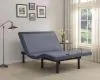 CoasterEveryday 350132Q Negan - Queen Adjustable Bed Base - Gray And Black
