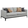 CoasterElevations 508681-S2 Apperson - 2 Piece Upholstered Track Arm Sofa Set - Light Gray