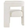 Coaster Fine Furniture 902881 Petra - Boucle Upholstered Accent Side Chair - White
