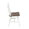 Liberty Furniture 741-C9000B Al Fresco - Slat Back Bench - Graphite & Whitestone
