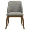 Coaster Fine Furniture 193822 Franklin - Upholstered Dining Side Chair (Set of 2) - Gray