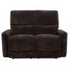 Coaster Fine Furniture 609572 Navarro - Chenille Upholstered Reclining Loveseat - Dark Brown