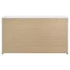 Coaster Fine Furniture 223093 Ines - 6-Drawer Bedroom Dresser Cabinet - White High Gloss