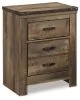 Ashley Furniture B446-92 Ashley Furniture B446-92 Trinell - Two Drawer Night Stand - Brown