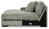 Ashley Furniture 21105S18 Ashley Furniture 21105S18 Lindyn - 3-Piece Sectional With Double Chaises - Fog