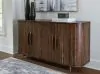 Ashley Furniture A4000571 Amickly - Accent Cabinet - Dark Brown