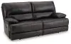 Ashley Furniture U6580147 Mountainous - 2 Seat Power Reclining Sofa With Adj Headrest - Eclipse