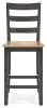 Ashley Furniture D396-124 Gesthaven - Barstool (Set of 2) - Natural / Brown