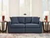 Ashley Furniture 92101S1 Modmax - 2-Piece Sectional Loveseat - Fabric - Ink