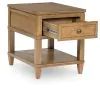 Ashley Furniture T655-3 Sharlance - Rectangular End Table - Light Brown