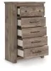 Ashley Furniture PCB2260-46 Rusticott - Five Drawer Chest - Brown