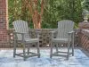 Ashley Furniture PCP227-124 Sanctuary Beach - Barstool (Set of 2) - Dark Gray
