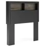 Ashley Furniture PCB1118-63 Ashley Furniture PCB1118-63 Broachmyn - Twin Bookcase Headboard - Black / Gray