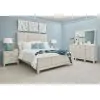 Samuel Lawrence Furniture S916-030 Madison - Beveled Dresser Mirror in a Grey-White Wash Finish - Natural