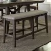 Liberty Furniture 152-C900125B Double Bridge - Counter Bench - Dark Chestnut