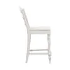 Liberty Furniture 244-B200024 Magnolia Manor - Ladder Back Counter Chair - Antique White