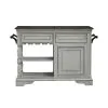 Liberty Furniture 244-AT3000 Magnolia Manor - Bar Cart - Antique White