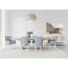 Riverside Furniture 30750 Rosalie - Trestle Dining Table - Natural