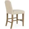 Riverside Furniture 92615 Mix-N-Match Chairs - Clipped Top Upholstered Stool (Set of 2) - Beige