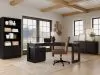 Riverside Furniture 93132 Riverside Furniture 93132 Westwood - Corner Desk - Whiskey / Ebony Whiskey Oak