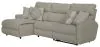 Jackson Furniture Industries 626/12/14/17-46 Jackson Furniture Industries 626/12/14/17-46 McPherson - 3 Piece Power Reclining Sectional With 1 LSF Lay-Back Chaise And 1 Lay-Flat Recliner - Beige