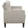 Coaster Fine Furniture 506785-S2 Bowen - 2 Piece Upholstered Track Arm Tufted Sofa Set - Beige