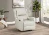 Coaster Fine Furniture 609373 Kelsey - Upholstered English Arm Recliner Chair - Ivory