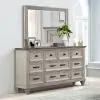 New Classic 00-2114-DM New Classic 00-2114-DM Mariana - Dresser & Mirror - Gray